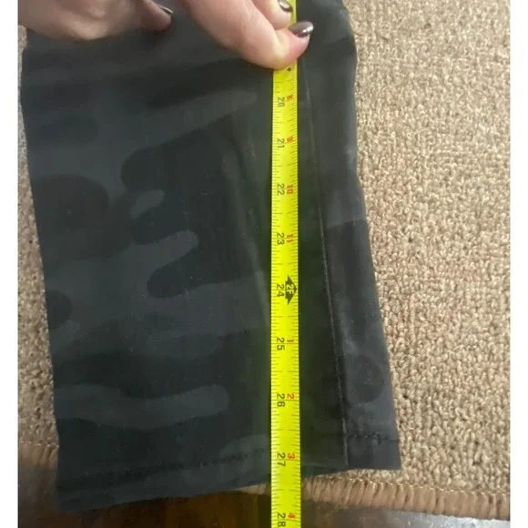 Social Standard by Sanctuary Black Camo Mid Rise Ankle Skinny Jeans Size 14 NEW! - Picture 5 of 5